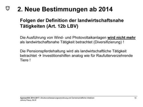 bestimmungen